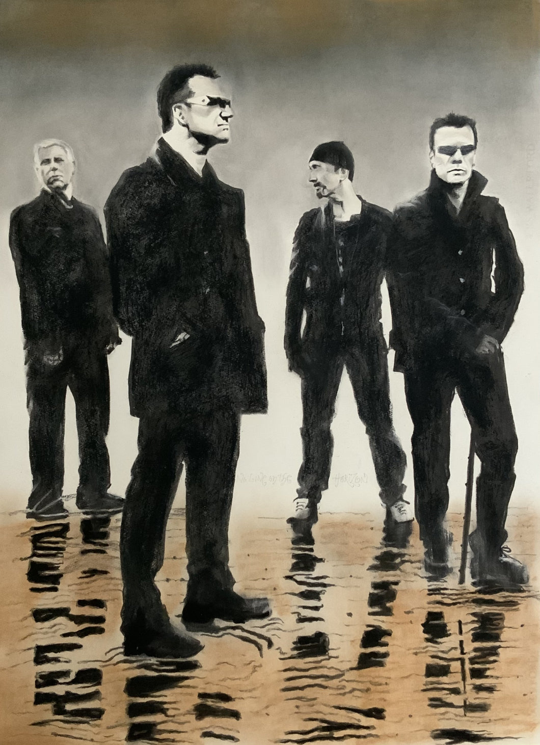 U2 on the Beach