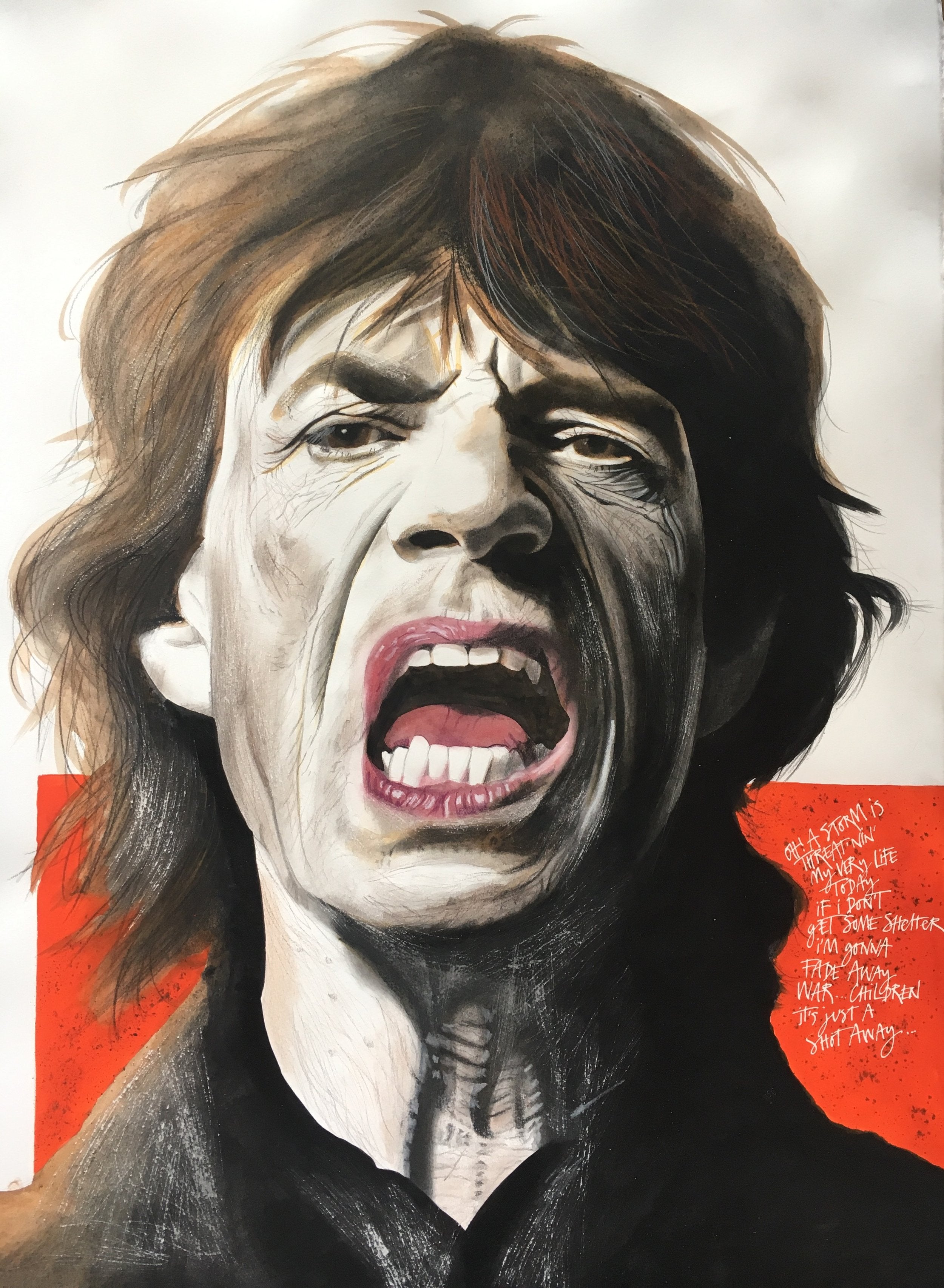 Mick's Just a Shot Away