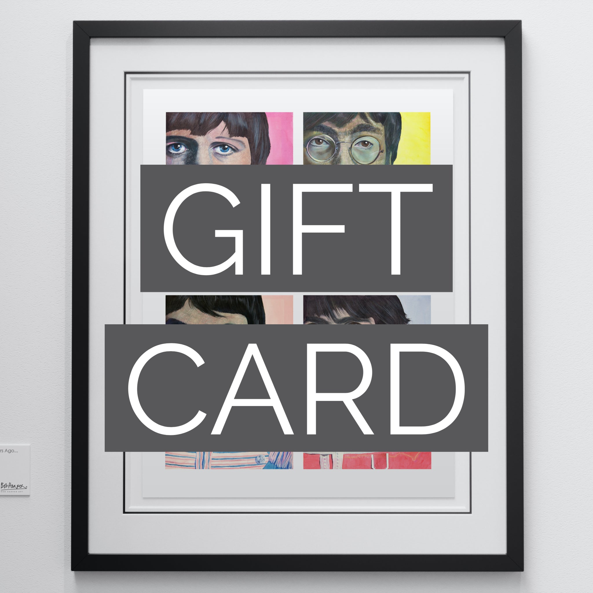 Limited Edition Gift Card – BobHarperArt